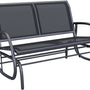 4goodz Tuinbank Schommelbank 2-Zits - max. 200 kg - Zwart