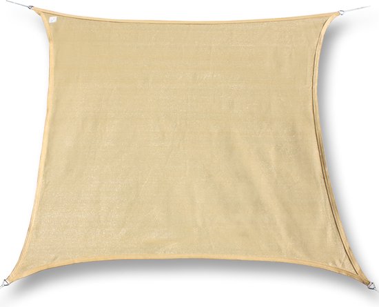 HanSe® Schaduwdoek Vierkant Waterafstotend 6x6 m Zonnedoek