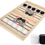 DMG Supply Bullet Chess - Schietschaken - Katapult Spel - Houten Spel - 2 Spelers - Tafelspel - 30,5 x 23 x 3 cm