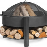 CookKing - Vuurschaal Ø - Vuurschaal BBQ - Staal - Zwart