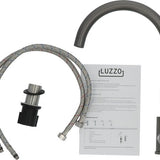 Luzzo® Iseo Mengkraan Wastafel – Gun Metal – Moderne Badkamerkraan