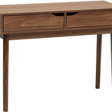 Home Deco Factory Sidetable Console Bijzettafel Met 2 Laden Klaus - Bruin