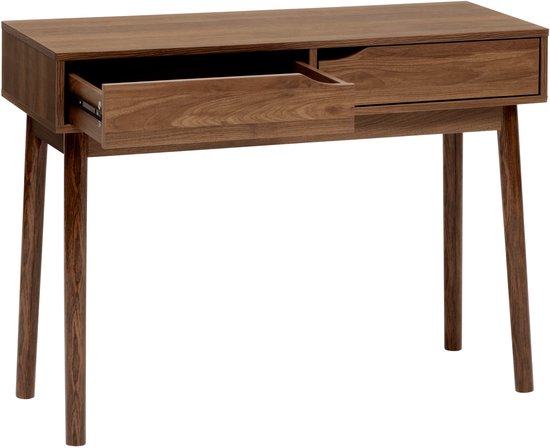 Home Deco Factory Sidetable Console Bijzettafel Met 2 Laden Klaus - Bruin