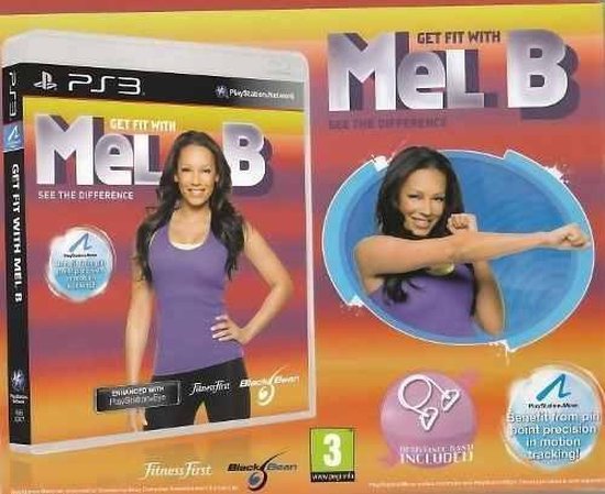 Get Fit With Mel B + Resistance Band (Move Compatible) -PS3
