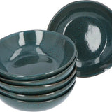 Serviesset Jade Groen - 6 persoons 18-delig - Reactive Glazing Aardewerk