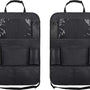 Autostoel Organizer met Tablet houder - 2 Stuks - Zwart - Kwalitatieve Stoelhouder - Opbergzak voor aan Autostoel - Autostoel Organizer Tablet Houder