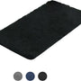 AKSA Home® Badmat 70x140 cm - Grote douchemat antislip - Badmat antislip - Badkamermat - Vloerkleed - Zwart