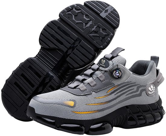 Veiligheidsschoenen Heren - Stalen Neus & Anti-Perforatie Zool - Lichtgewicht, Ademend Werkschoenen