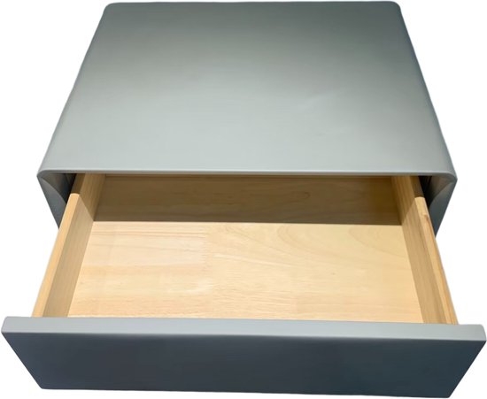 Modern Nachtkastje met 2 Lades – Stijlvol Design Nachtkastje voor Slaapkamer – Houten Lades – Stevige Poten – Tijdloos & Praktisch