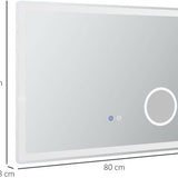 4goodz Badkamerspiegel 80x60 LED met