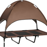 Hondenligbed met luifel - ademend - Large