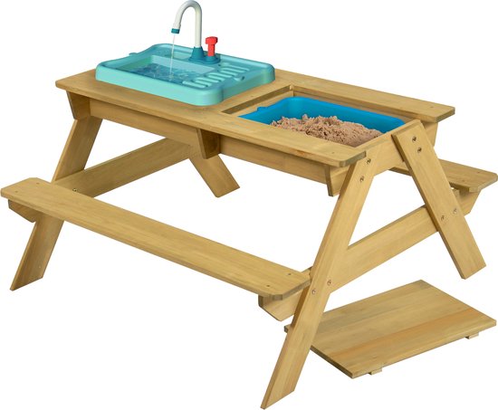 TP Toys Wood kinder picknick tafel met waterbak