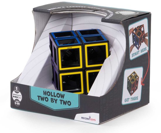 Recent Toys Hollow 2x2 Cube - Breinbreker voor 12+ jaar