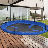 Nestschommel weerbestendig - tot 100 kg - Φ110 cm - Blauw