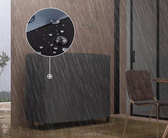 Houtopslagrek 120x36x99 cm met Waterafstotende Hoes
