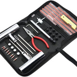 Bandenreparatieset Auto & Motor – Tubeless Banden Reparatie Kit – Complete Set met Pluggen, Gereedschap & Opbergtas – Noodreparatie Autoband