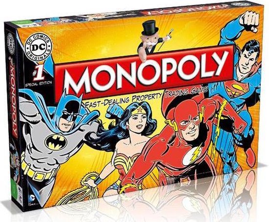 Monopoly DC Comics Retro