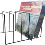 LP Opbergsysteem - Zwart - Elpee Opbergrek - Platenrek van Metaal - Opbergrek LP - Vinyl OpbergSysteem - 50 tot 60 Platen - Bordenstandaard