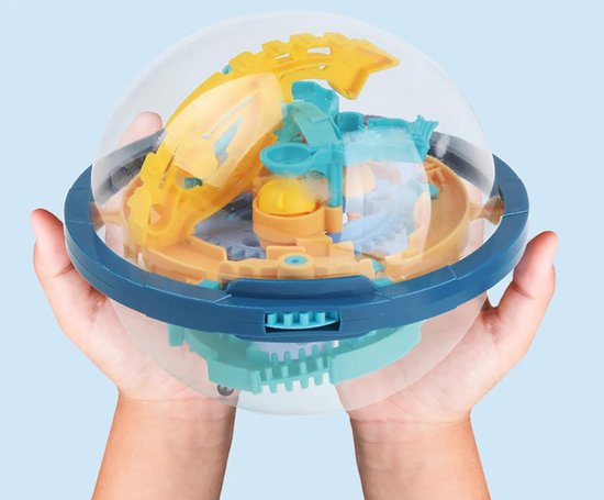 DMG Supply Maze Ball - 150 Levels - Puzzelbal - Breinbreker - Doolhofspel - Reisspel - Ø13 cm
