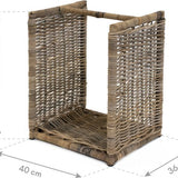 Westmann Rotan Haardhout Houtmand Costa - 40x36x50 cm
