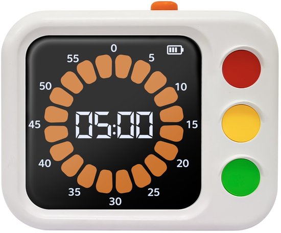 Leerklok voor Kinderen - Timer voor Kinderen - Timer Klok - Klok - Klok