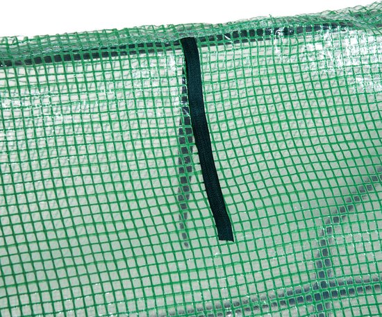 4goodz Kweekkas met Raam 270x90x90 cm - foliekas van staal 01-0469
