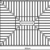 Sojag - SJ03100 - Paviljoen - Pergola - Partytent - 291 x 298 x 363 cm
