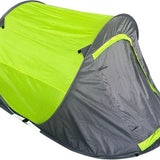hanSe® Pop-up tent voor 2 personen groene kampeertent trekking festival