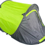 hanSe® Pop-up tent voor 2 personen groene kampeertent trekking festival