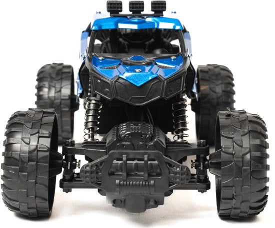 DMG Supply RC Auto - Bestuurbare Auto - Raceauto - Blauw - Binnen en Buiten - 15 km-u - Vanaf 7 Jaar