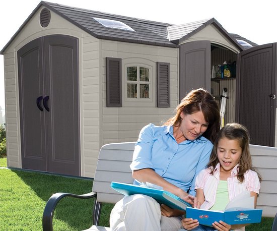 Lifetime - LG24000 - Tuinhuis - Tuinschuur - 244 x 244 x 457 cm