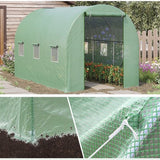 4goodz Tunnelserre Foliekas met Gaasplastic 445xx190 cm