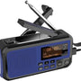 Noodradio Solar Opwindbaar - Powerbank Zonneenergie met - Noodpakket - Draagbare Radio