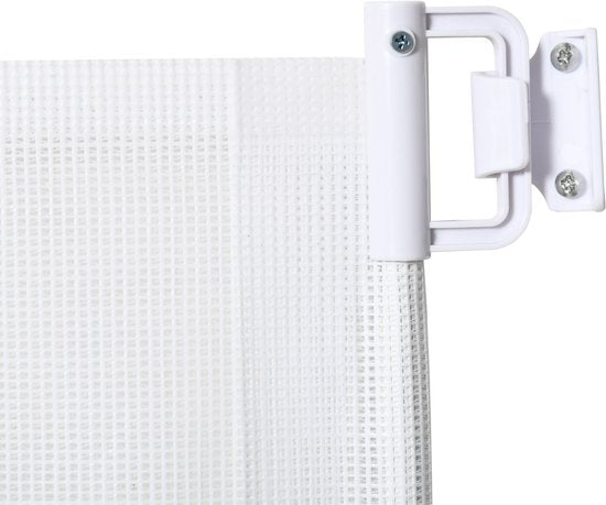 4goodz Uitschuifbaar Traphek 115x82,5 cm voor Huisdieren - Wit