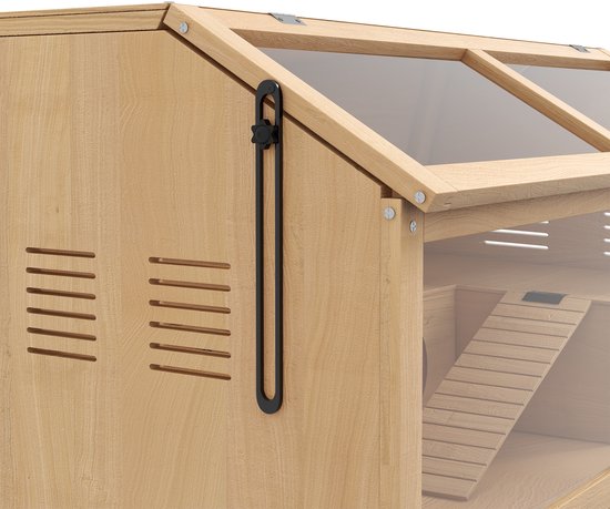 4goodz Hamsterkooi van Hout met Hangbrug