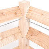 Westmann Compostbak hout Konni S - 85x85x80 cm