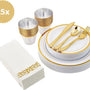 Serviesset voor 25 Personen - Servies Set - Bruiloften en Verjaardagen - Feestservies
