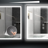 4goodz Badkamerspiegel LED - anticondens met Touch bediening