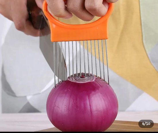 Sasemy® - Tools voor in de keuken - Set van 4 - #5 - Championsnijder, Keuken Gadget - Fruitsnijer - Keuken Accessoires - Kitchen Tools - Knoflook-en of gember rasp - Avocadosnijder - Citrussnijder - Sinterklaas cadeau - Kerst cadeau - Campinghulp