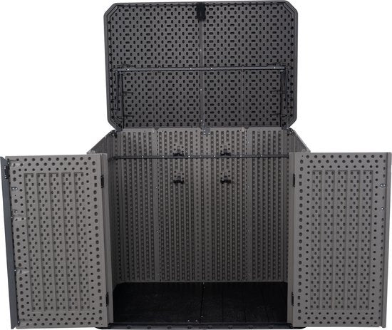 Lifetime® Containerombouw Kunststof voor 2 containers - kliko ombouw
