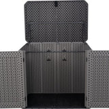 Lifetime® Containerombouw Kunststof voor 2 containers - kliko ombouw