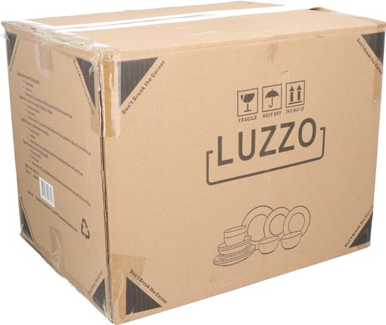 Luzzo® Serviesset met - delig - Wit