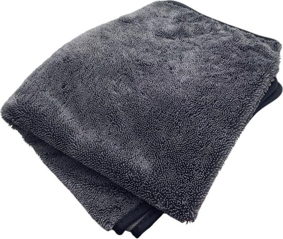 Droogdoek Badkamer - 80x60 cm - Grijs - Microvezeldoek - Autowas Doek