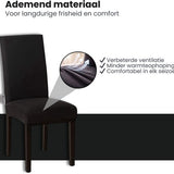 Stoelhoezen - Eetkamerstoel Hoes - 6 Stuks - Bescherm stijlvol je stoelen