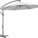 Zweefparasol 300 cm Rond - Creme
