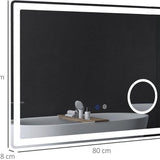4goodz Badkamerspiegel 80x60 LED met