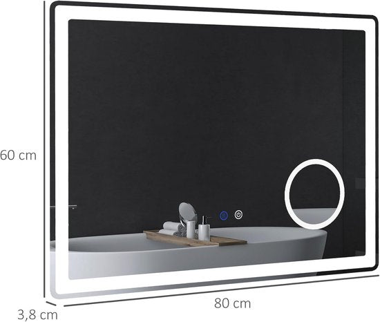 4goodz Badkamerspiegel 80x60 LED met