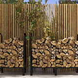 Houtopslagrek 120x36x99 cm met Waterafstotende Hoes