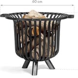 CookKing Vuurkorf - Zwart - Vuurkorf voor - Voor