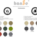 HanSe® Schaduwdoek Rechthoek Waterdoorlatend 1,5x2 m